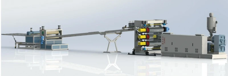 1500 mm ABS plokštės koekstruzijos linija