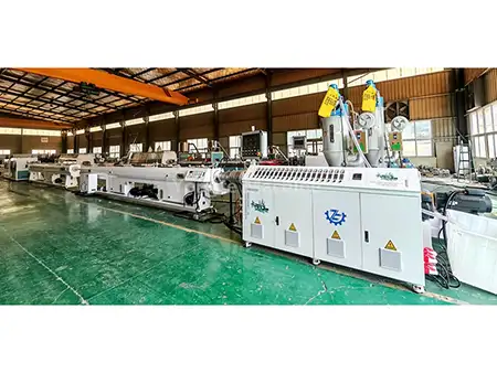 16-63 mm PE vamzdžių gamybos mašina