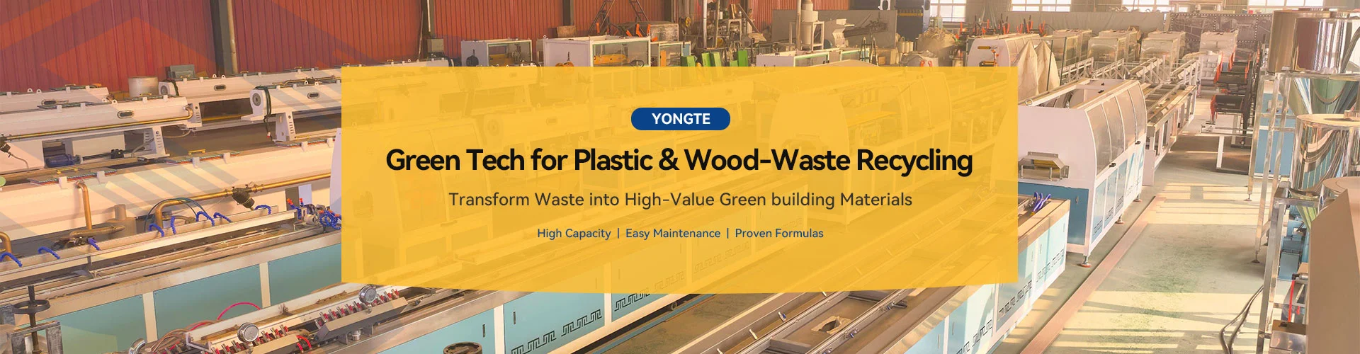 WPC profilio mašina