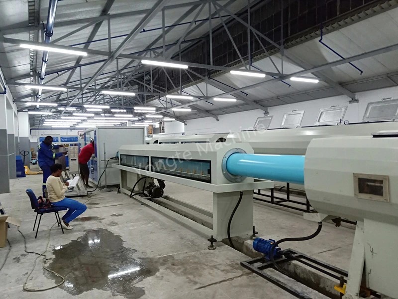 Afrikos 200-400 mm PVC vamzdžių gamybos mašina