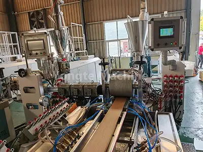 Wpc Semi Crust Foam Board Making Machine