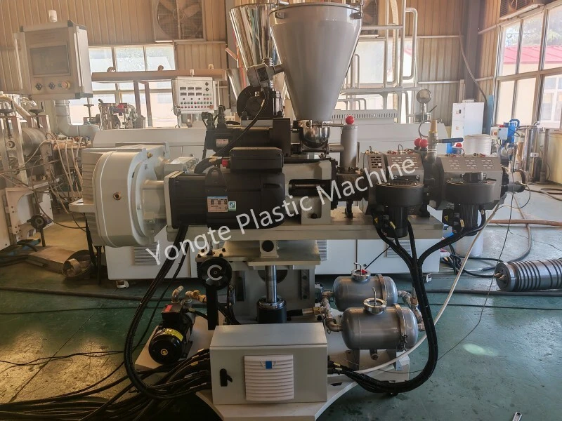 SJSZ35 Conical Double Screw Extruder 