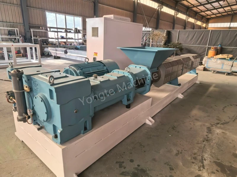 Plastiko perdirbimo ekstruzijos mašina