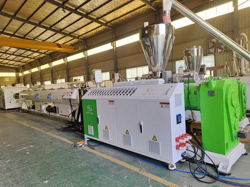 PVC vamzdžių mašina